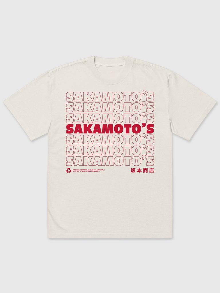 Sakamoto Days Grafik T-Shirt Herren Damen Oversized Y2k Anime Manga T-Shirt Hohe Qualität Lässig Schweres Baumwoll Lockere Kleidung T-Shirts