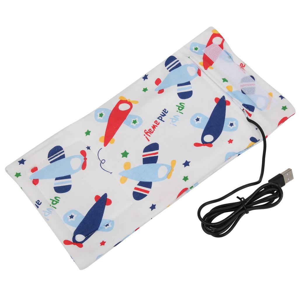 USB Baby Flaschenwärmer Tragbare Milch Wasser Fütterung Flaschenwärmer Heizung Isolierte Tasche #2