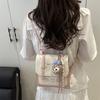 Pu Material School Style Backpack With Durable Stitching For Daily Use