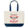 Shopping Bag - PLANETEE - Superwoman Team - Blue Background - Cotton 40x45 Cm - Large Size