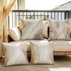Goldader Abstrakter Kissenbezug Weicher Plüsch Überwurf Kissenbezug Doppelseitig Dekorative Kissenhülle Sofa Schlafzimmer Hausdekoration