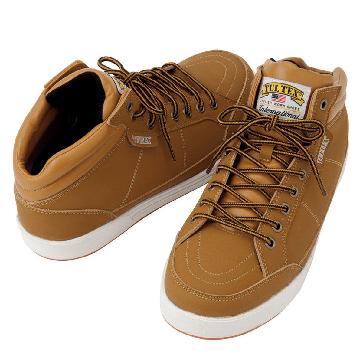 

TULTEX Safety Shoes Camel 51633 Sneakers (Middle Cut) 26.0cm