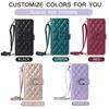 Flip Leather Phone Case for iPhone 17 Air 16 15 Pro Max 16E 14 13 12 11 Pro XS Max XR SE 8 7 Plus Long Lanyard Wallet Card Cover