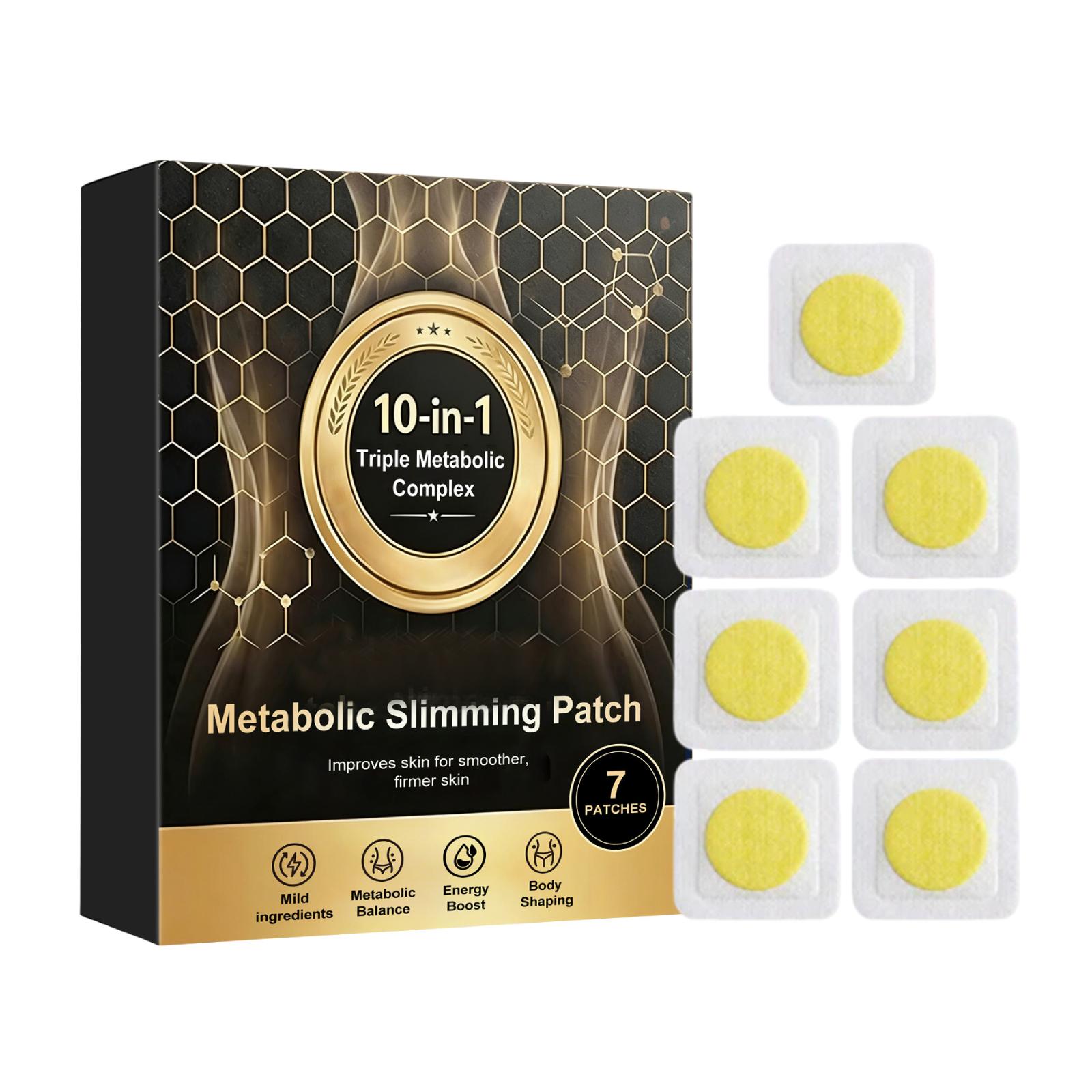 10 In 1 Metabolism Patch, Shaping Aid Patch, Body Care Patch, Balance Patch белый
