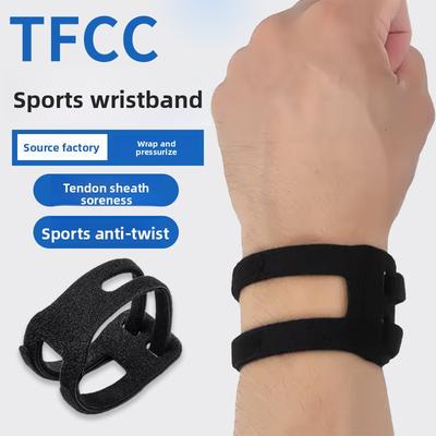 Bracer Sports Fixed Pressurized Wrist Band Strap Pressurized Tennis Wrapping Strap Thin Hand Guard