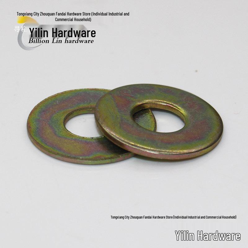 Galvanized Metal Flat Washer Spacer for Furniture Hardware and Connectors