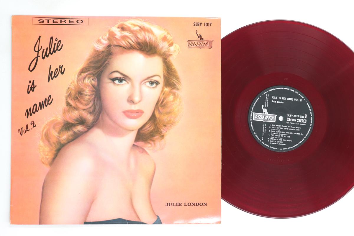 

LP Пластинка ДЖУЛИ ЛОНДОН - Джули - это ее имя Том II SLBY1017 LIBERTY Япония Джаз Б/У