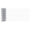 Chain Link Fence Silver