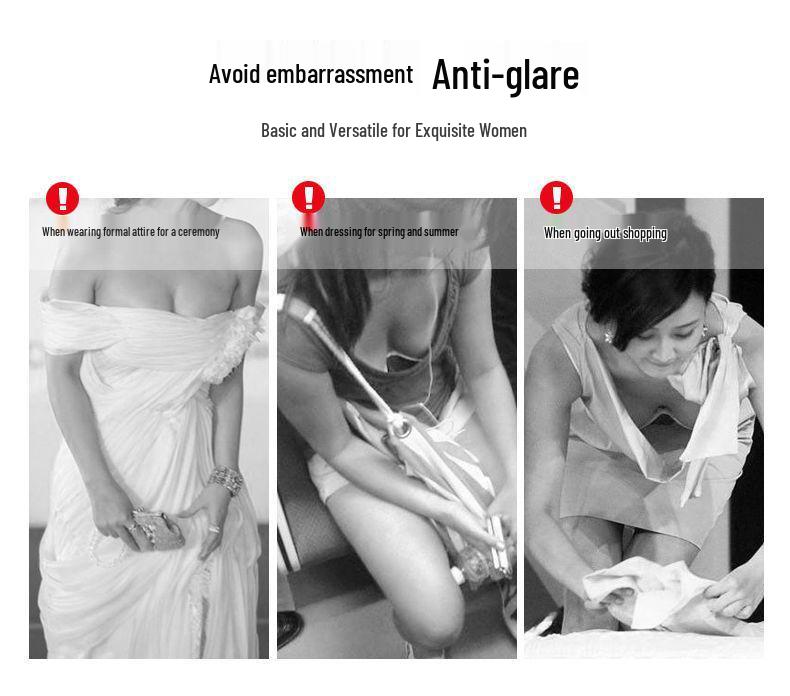 Korean Style Lace Wireless U-Back Camisole Bustier Bra for Women and Students