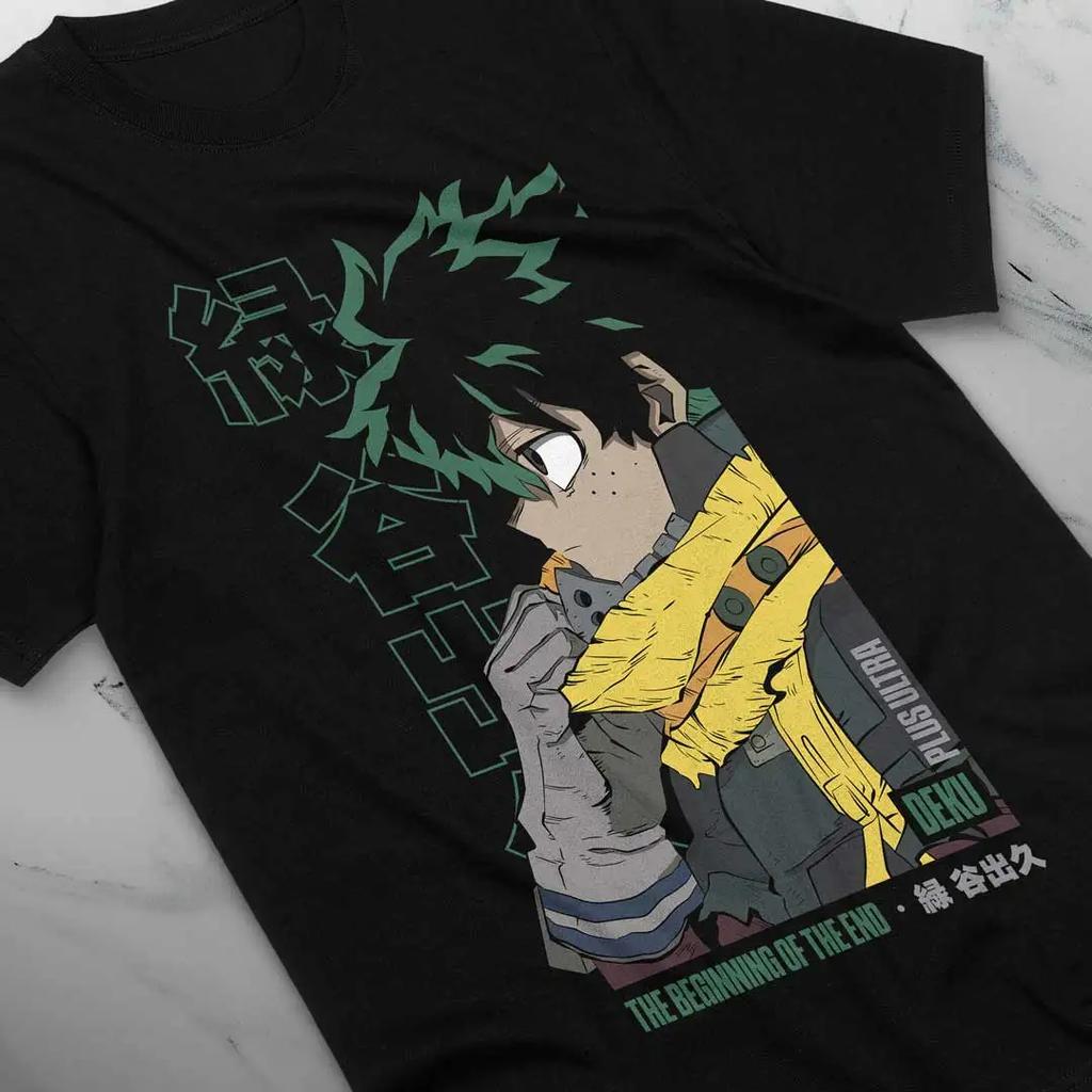 Deku Tričko Izuku Midoriya Hrdina Hrdina Anime Tričko Grafická Trička Nadměrné Tričko Dámské Oblečení Móda
