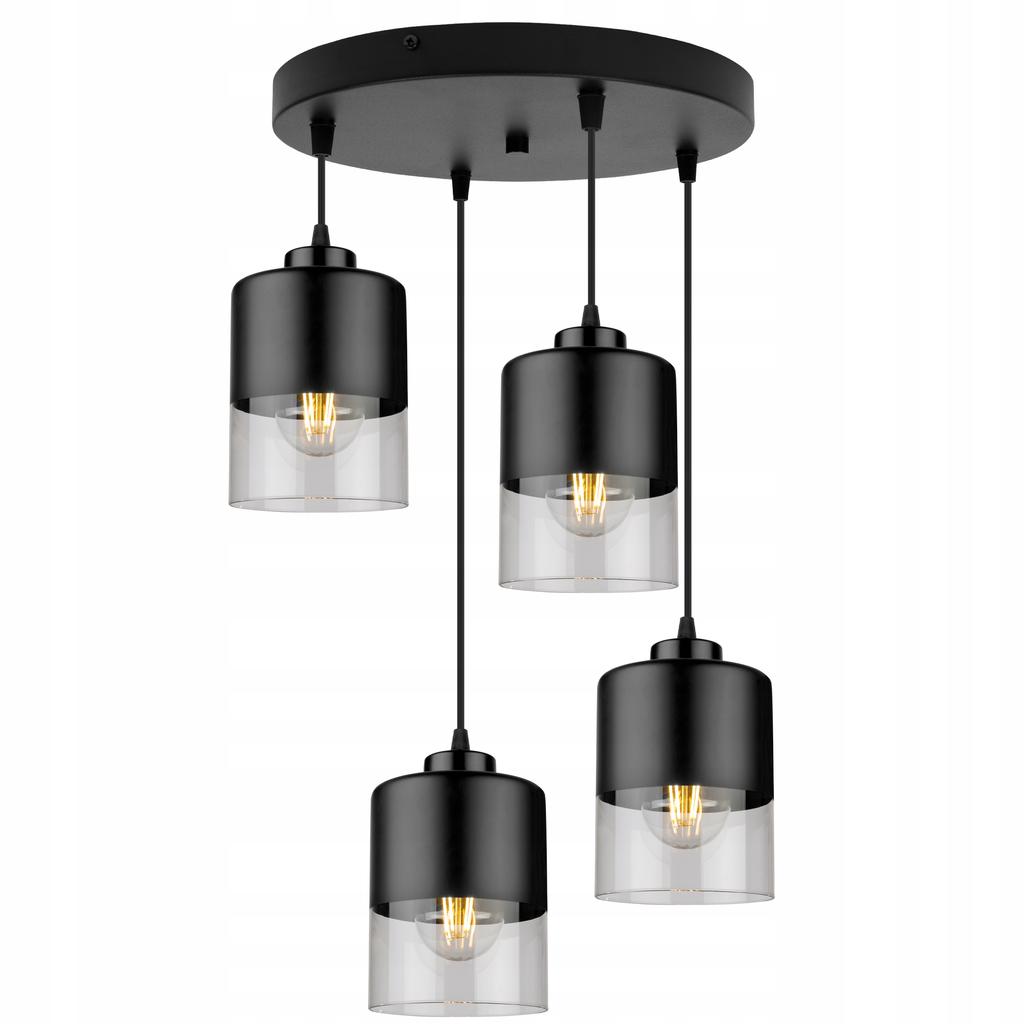 MODERNE DECKENHÄNGENDE LAMPE GLASLÜSTER