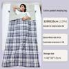 Pure Cotton Sleeping Bag for Adults - Warmth & Stain Protection for Home, Travel, Hotel, Car, and Outdoor Camping.