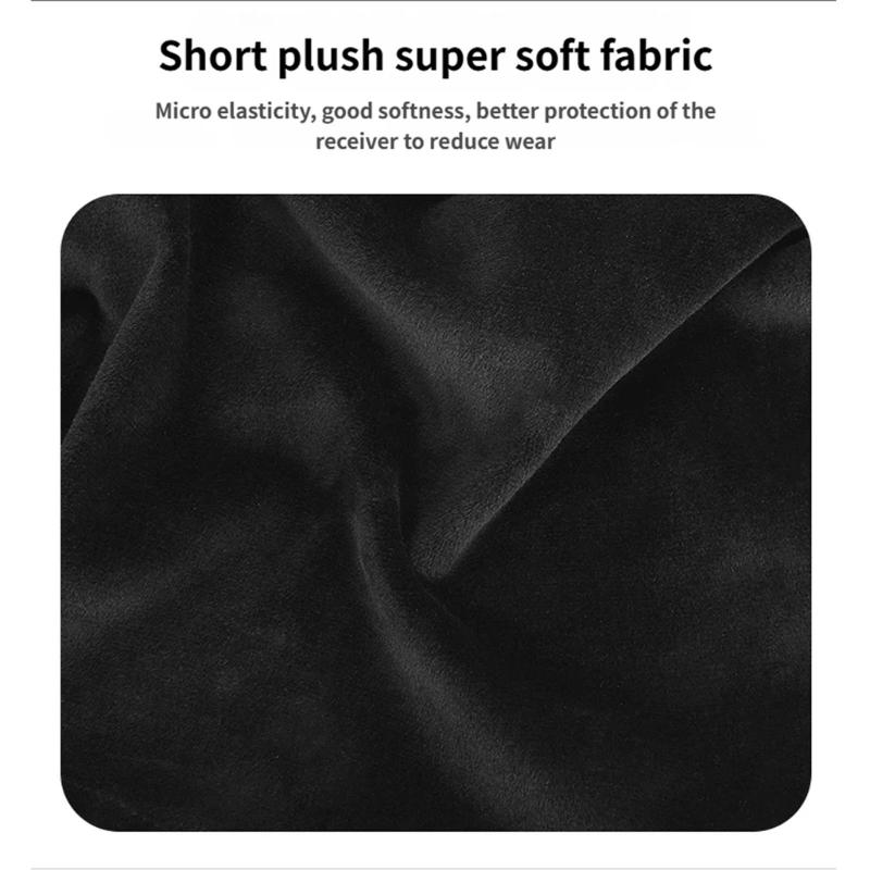 Stretchable Dustproof Cover Case Design Specifically For STRDH190 Sound Receiver Machine Black