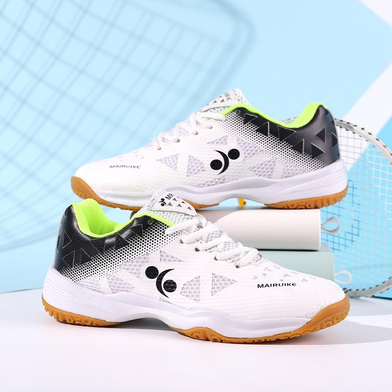Badminton shoes men and women couples sports outdoor training shoes tennis shoes wear-resistant lightweight shock-absorbing training volleyball shoes