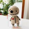 1 piece of handmade knitted Halloween-themed decorative item, a quirky and fun doll