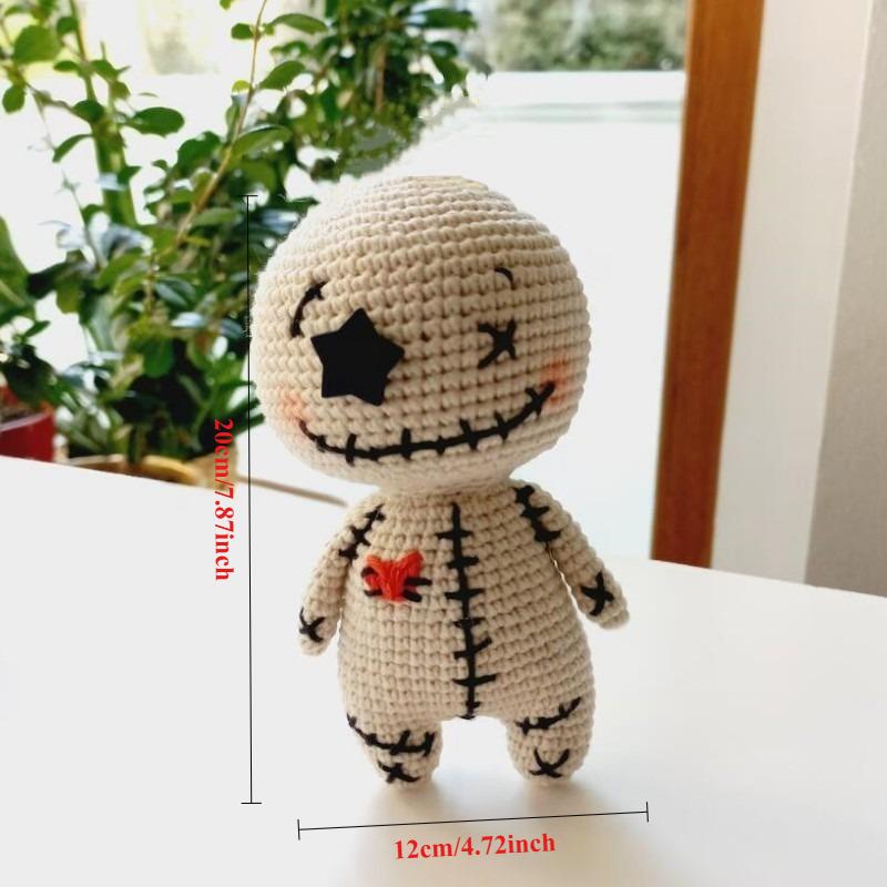 1 Piece of Handmade Knitted Halloween-themed Decorative Item, a Quirky and Fun Doll