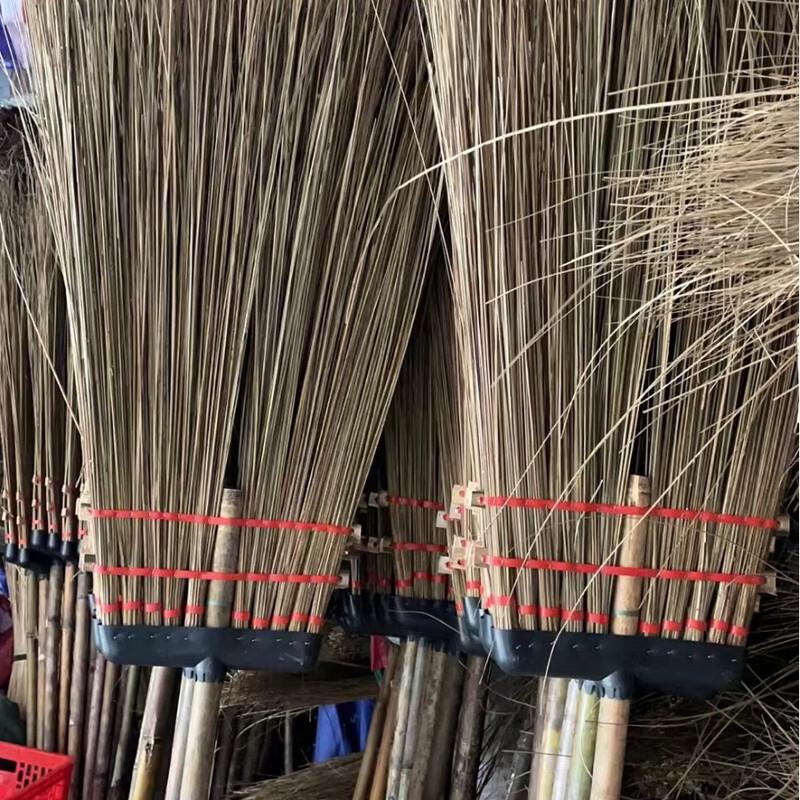 Heavy-Duty Bamboo Sweeper Broom