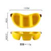 Fruit Shaped Ceramic Seasoning Dish Sauce Dish Dessert Plate Snack Bowl Dipping Dishes Tasting Plate Dim Sum Bowl Fruit Plates