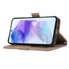 For Samsung Galaxy A55 5G Leather Case with Card Holder,Straps,Shockproof Wallet Phone Cover