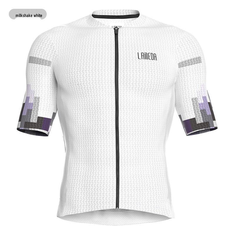 Lampada 2023 Men's Short Sleeve Cycling Jersey - Breathable, Quick-Dry, Casual Sportwear