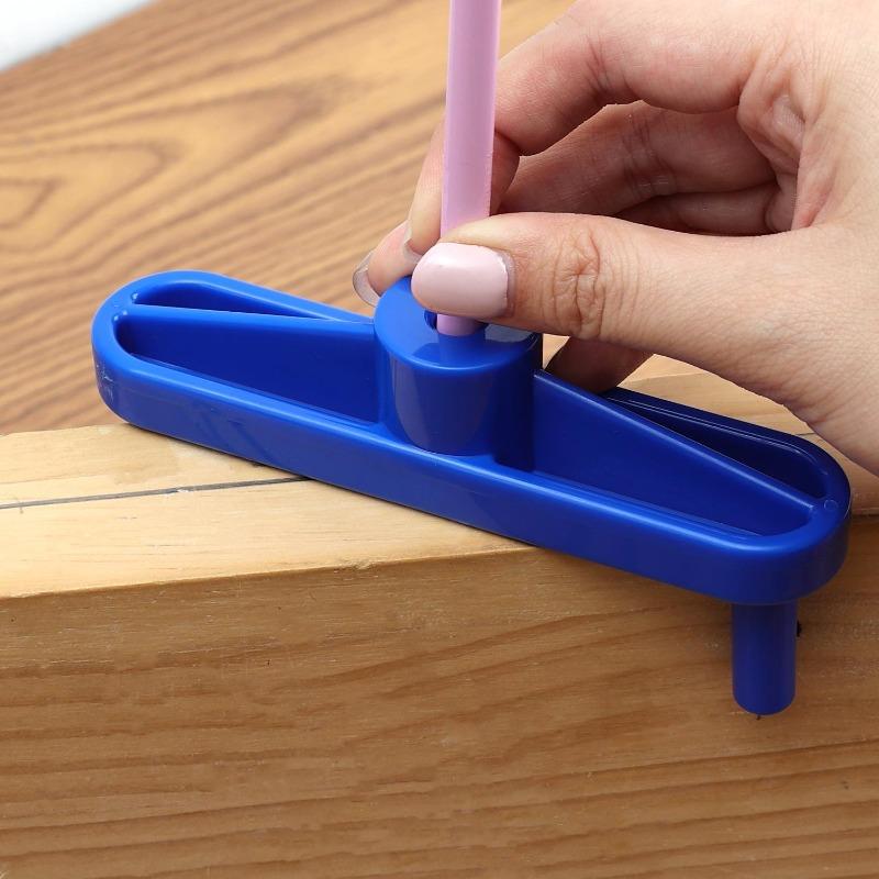 5/1PCS Center Marking Woodworking Scriber Tools Plastic Marking Wood Locator Center Line Layout and Woodworking Measurement