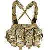 SHENKEL Alpha Label Lightweight Tactical AK Chest Rig Armor Vest V.3 Tactical Chest Rig, One Size Fits All, Adjustable, Multicam Vest-003mc