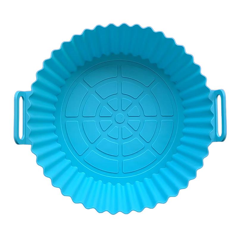 Silikonové vložky do horkovzdušné fritézy Silikonový hrnec do horkovzdušné fritézy Opakovaně použitelné silikonové vložky do horkovzdušné fritézy Bezpečné pro potraviny Nepřilnavý koš do horkovzdušné fritézy Příslušenství
