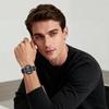 BY BENYAR Analog 50M Water Leather Quartz Gift for Men Men's Watch, Chronograph, Watch, Resistant, Business, Simple, Stylish, Popular, Formal, Strap,