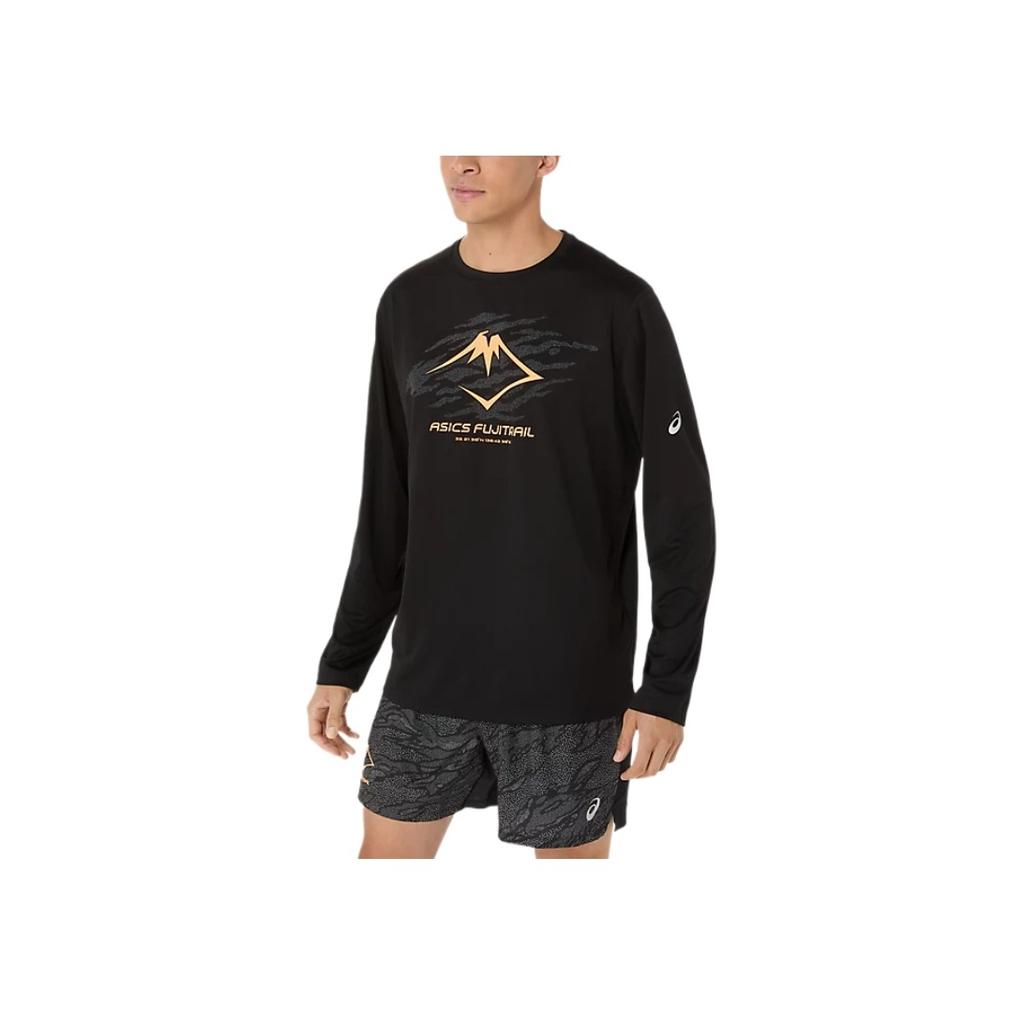 Asics Fujitrail Logo Comfortable Versatile Sports Long Sleeve T-Shirt Men Tops 2011D391-001