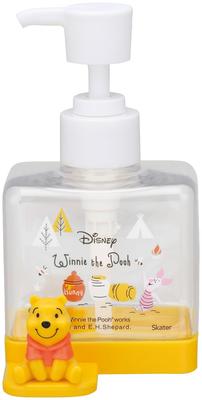 Skater 250ml Square Soap Dispenser with Disney Winnie the Pooh Mascot (BSSD1-A)