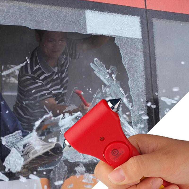 Vehicle Mounted Safety Hammer Rescue Window Breaking Escape Hammer Fire Safety Hammer Multi Functional Window Breaking Tool
