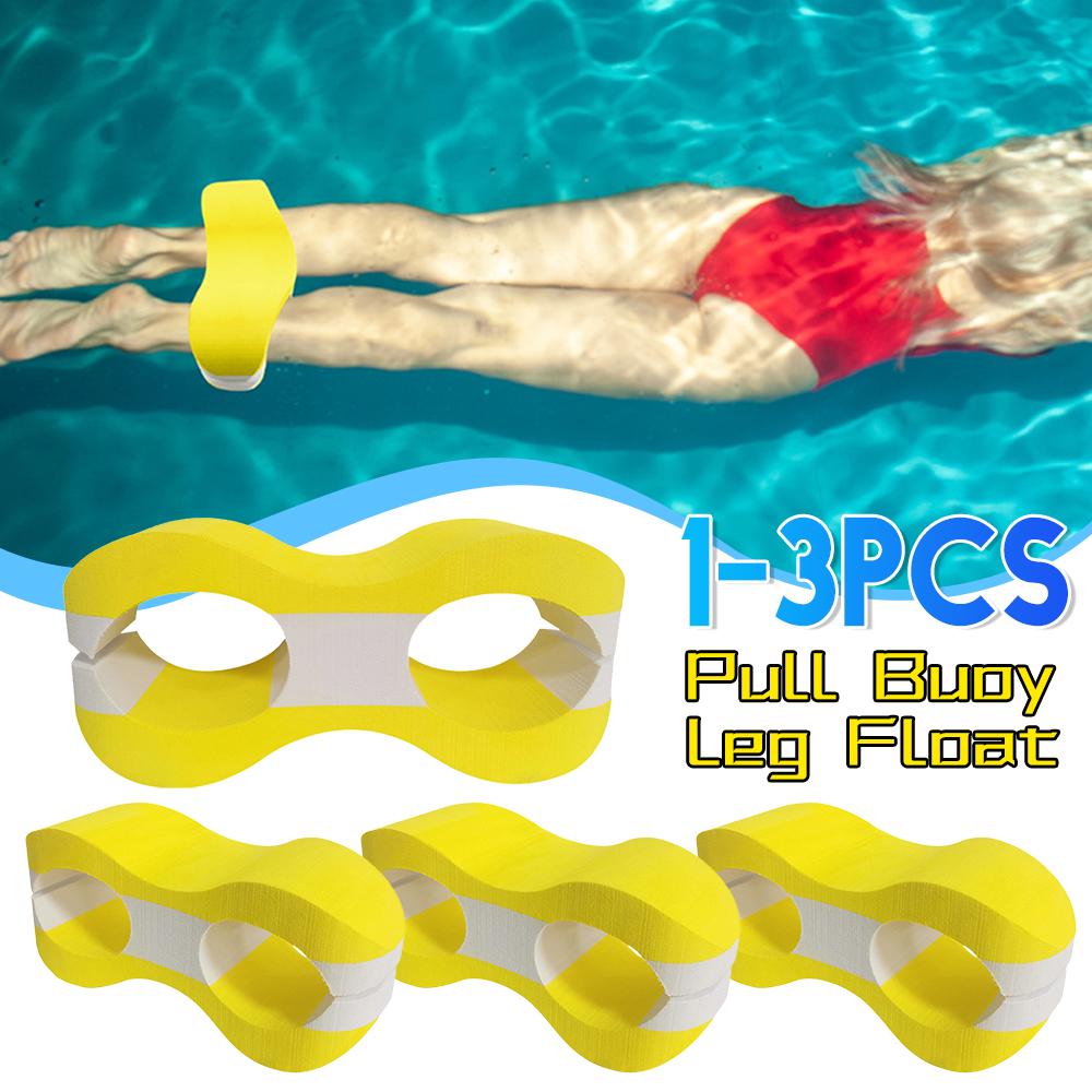 1-3X Pull Buoy Leg Float EVA Floating Swimming Training Leg Float Swim Trainer Kickboard Legs Hips Support for Swimmer Beginners
