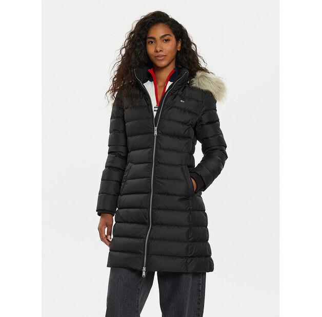 

Пуховик Tommy Jeans Essential DW0DW18864 черный Slim Fit XS