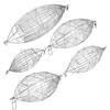 Fishing Bait Cage Stainless Steel Lure Cage Carp Fishing Trap Basket Feeder Holder for Shrimp Crab F
