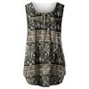 Damenmode, lässig, lockerer Druck, Hosenträger, Strand-Sommerkleid, lockeres ärmelloses Kleid