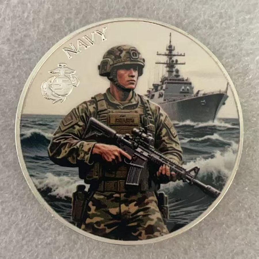 

Souvenir Coin U.S. Navy Military Commemorative Coin Collection