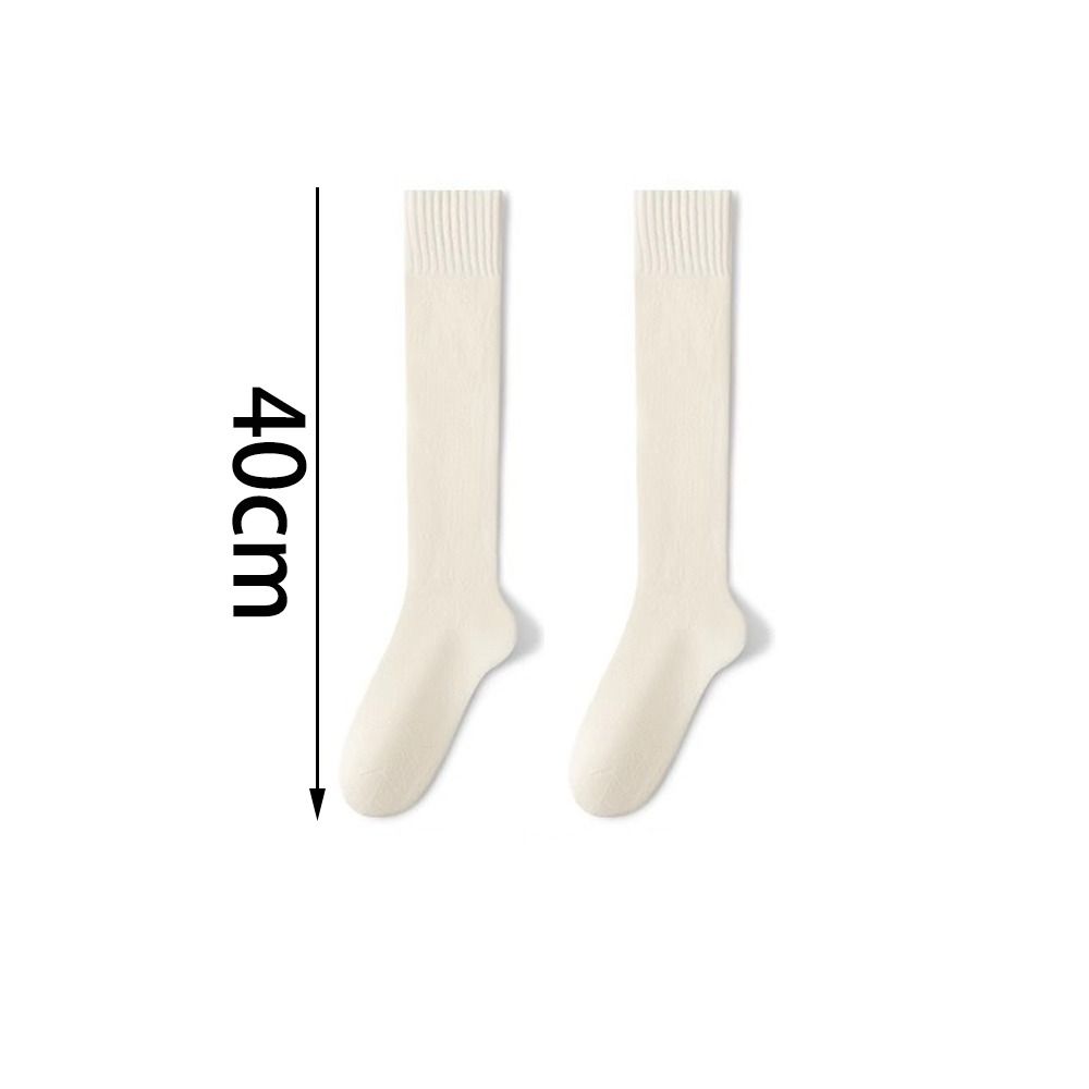 Chaussettes d'hiver épaisses en coton polyester pour mollets, chaussettes éponge, chaussettes de nuit, réchauffeur d'hiver