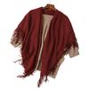 Cashmere scarf women's light scarf worsted tassel plain cashmere shawl new product