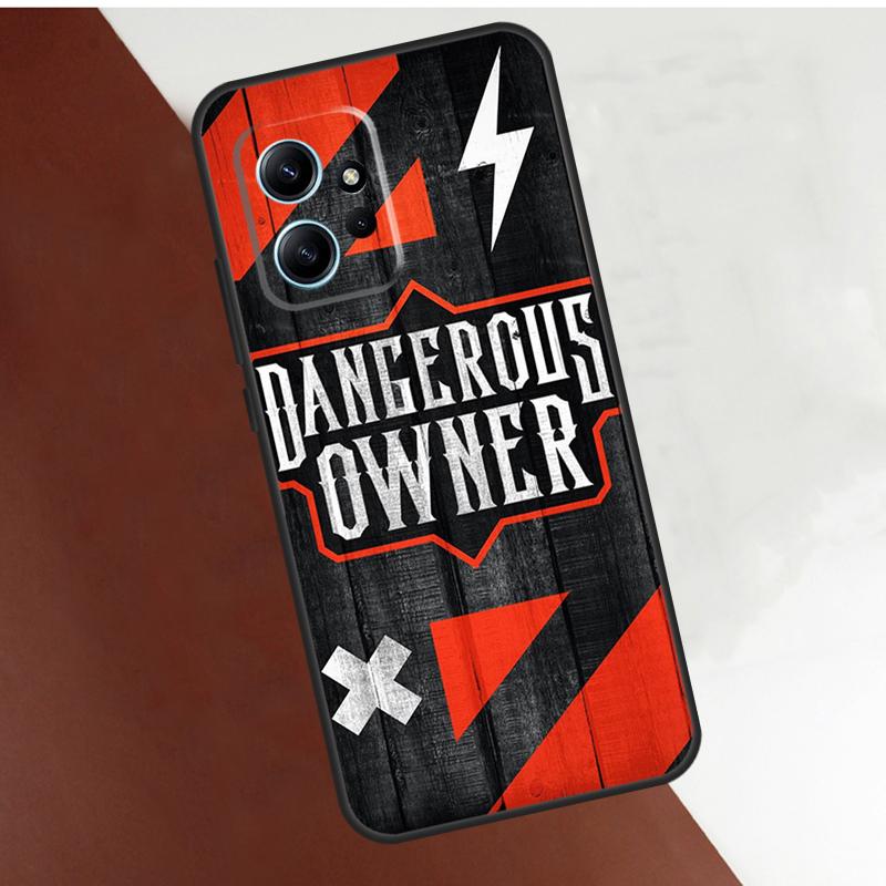 

Warning Angry Danger Owner Case For Xiaomi Redmi Note 14 10 11 12 13 15 Pro Plus Cover For Redmi 15 14C 12C 10C 13C 15C Redmi Note 14 5G