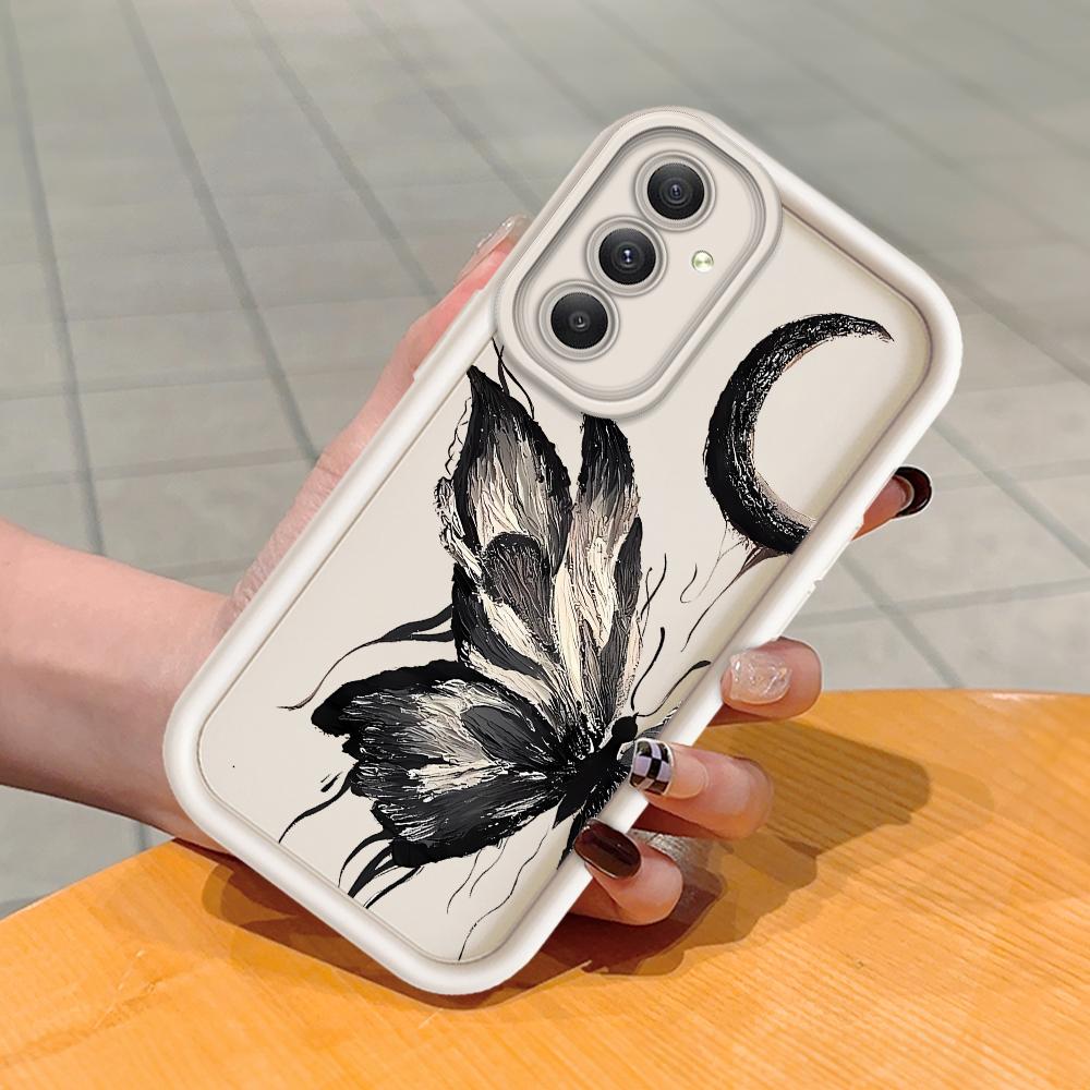 Soft Silicone Square Ladders Cartoon Pattern Full Cover Camera Protection Shockproof Case for Huawei Honor Xiaomi Redmi Samsung