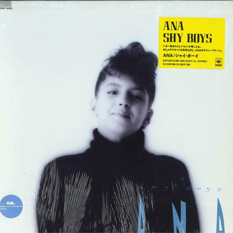 

LP Record ANA Shy Boy 28AP3420 CBS SONY 1987 Japan Dance Electronica Used