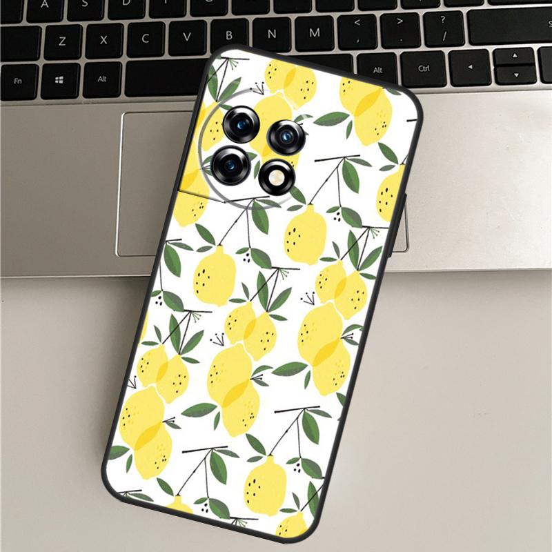 Fruit Lemon Case For OnePlus Nord 5 CE 3 4 Lite N20 N30 OnePlus 15 15R 13 13R 13T 10T 10 Pro 11 12 Cover