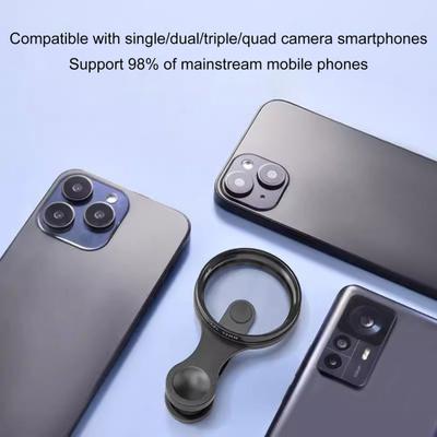 Filtro polarizador universal CPL para celular, acessório profissional para lente de câmera para Android, antirreflexo
