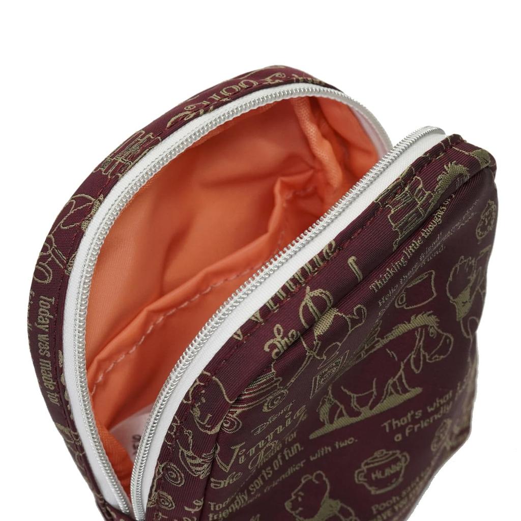 Disney Cosmetic Pouch the Pooh Calligraphy (Winnie Pattern)