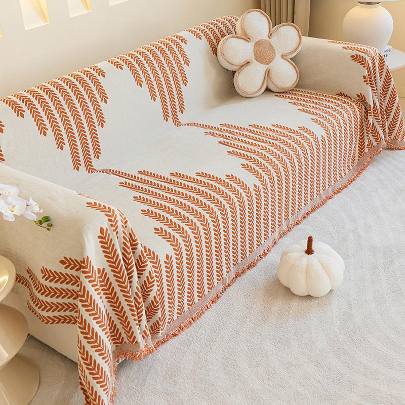 Nordic Simple High-Grade Four Seasons Universal Sofa Cover Chenille Anti-Scratching Sofa Towel Sofa Cover Sofa Cover