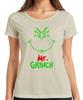 Mr Grinch Christmas Funny Xmas Gift Grinchfan Retro Ladies Tshirt
