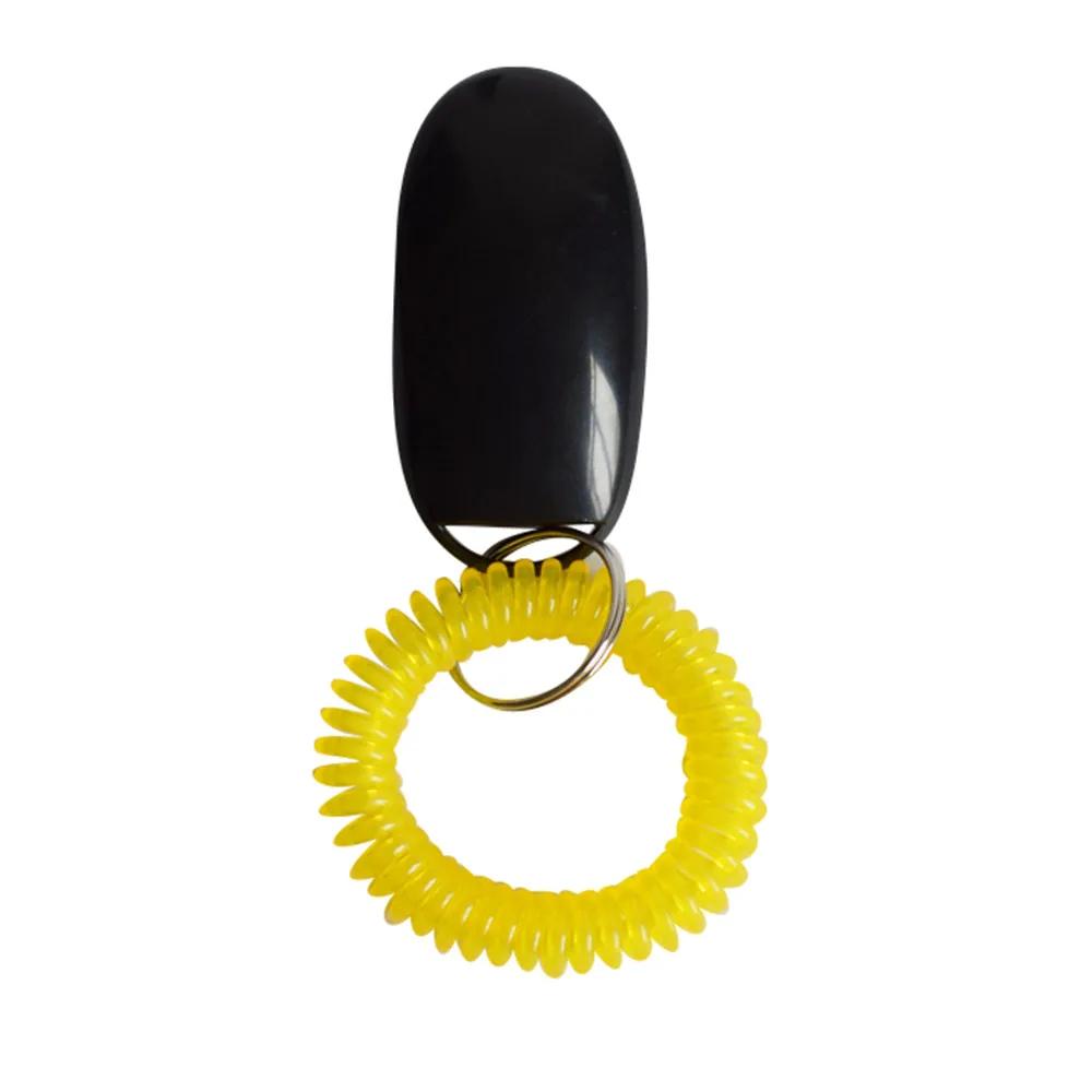 Hot Sale Portable Dog Button Clicker Sound Trainer Pet Training Tool Wrist BAccessory Pet Products Accessories Dog cat Supplies