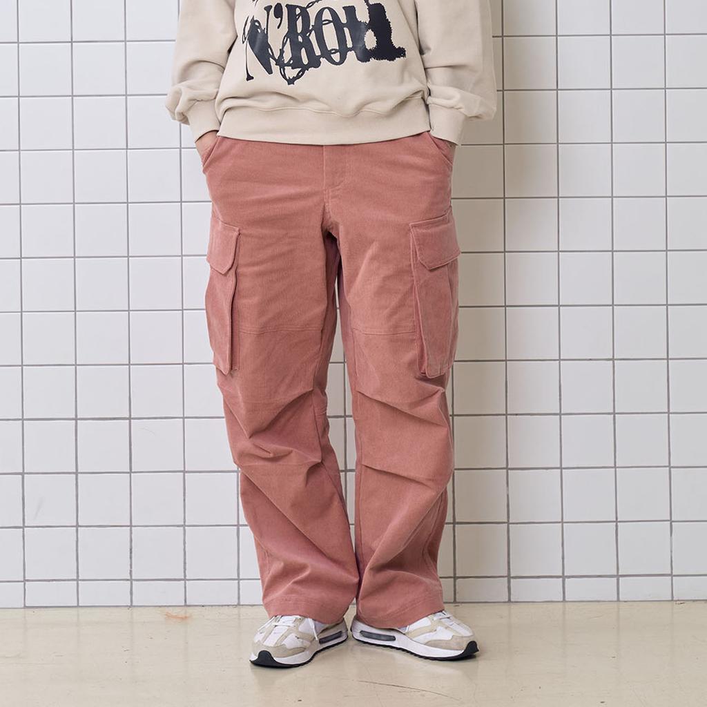 WILDROCK Corduroy Cargo Pants_Indie Pink