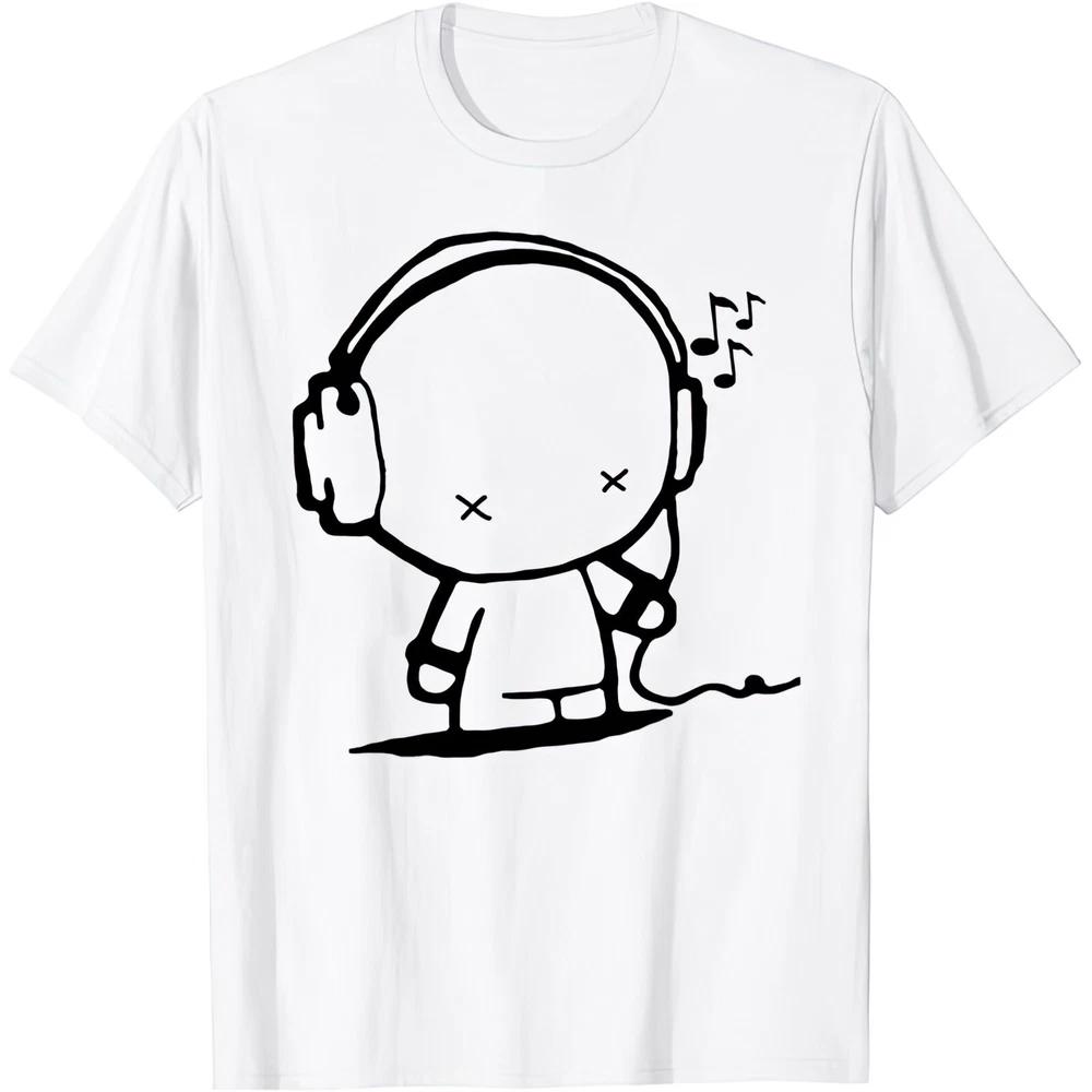 Music Unisex Headphones Party Pop Rock Dance Rap Punk Heavy Metal Motown T Shirt S