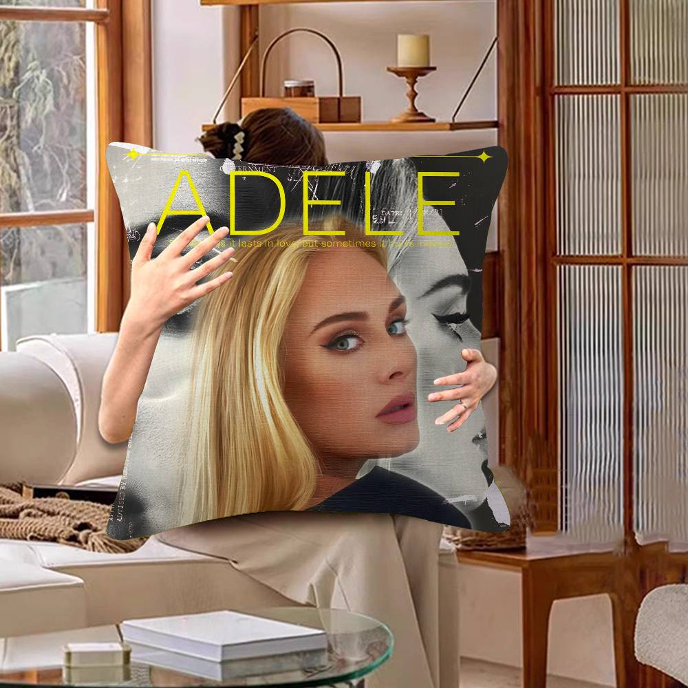 A-adele A-adkins Personalized Pillow Dust Cover Bedroom Kids Party Decoration Pillowcase Birthday Children Gift